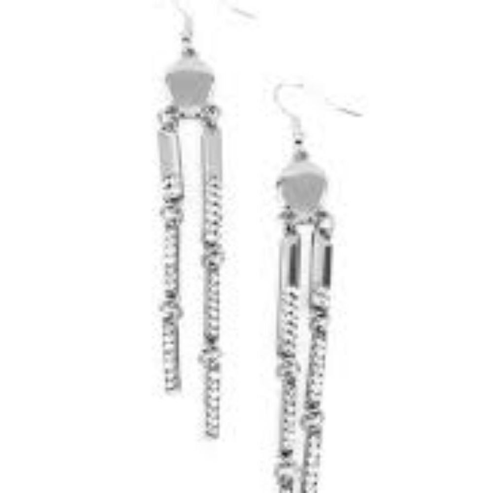 ‎FASHION SILVER EARRINGS - Picture 2 of 2